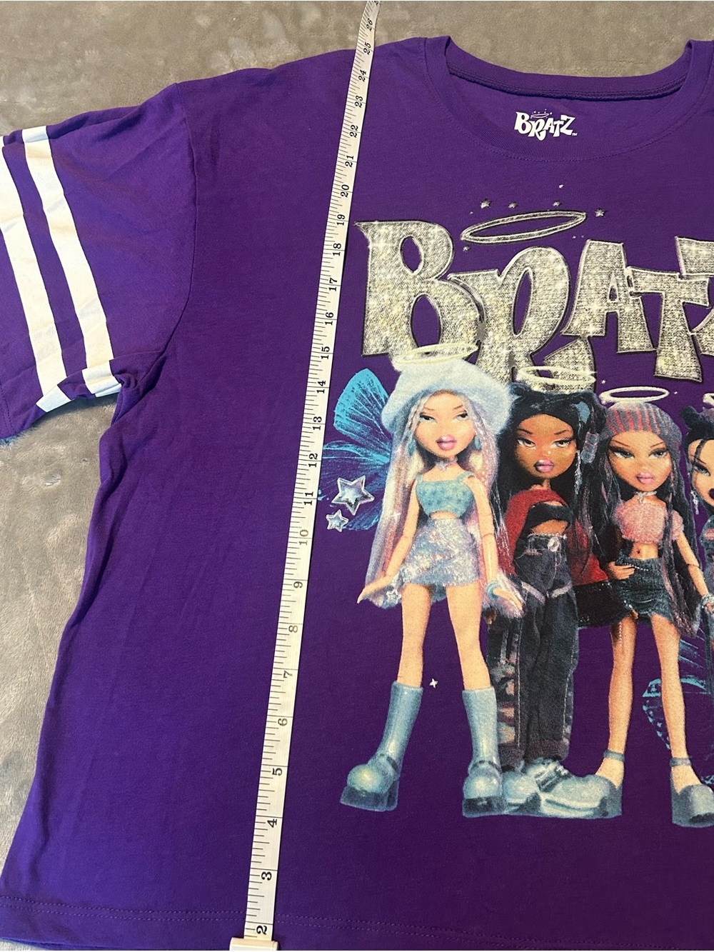 Bratz Graphic Short Sleeve Tee - Purple - Picture 7 of 7